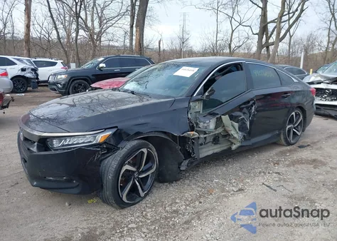 2018 Honda Accord Sport from USA, damaged, VIN 1HGCV1F33JA181503